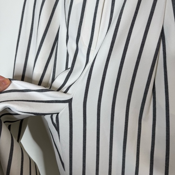 Tibi Lucci Striped Pleated Pants size 4 - Picture 9 of 12